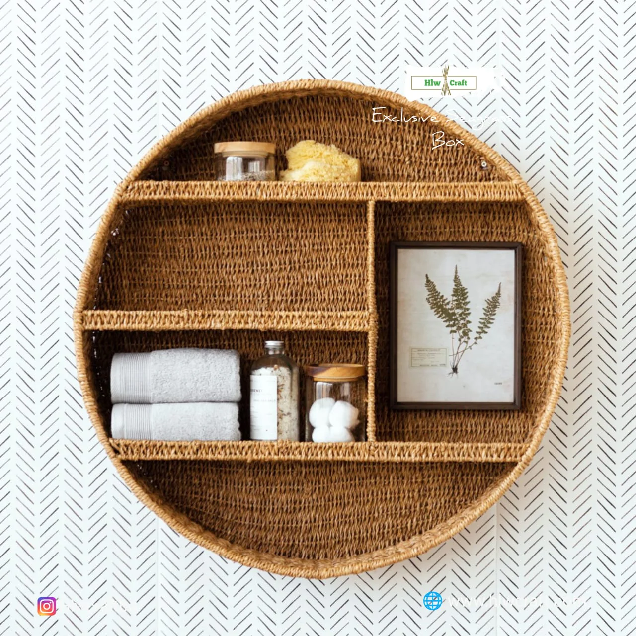 Braided Wall Shelf