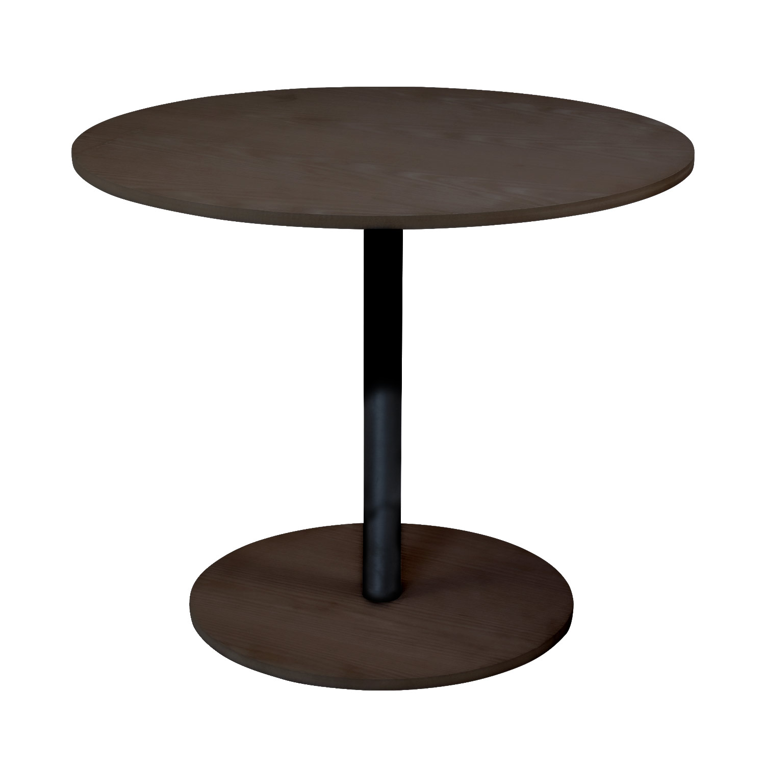 Tertre Dark Single Stand Four Seater Dining Table
