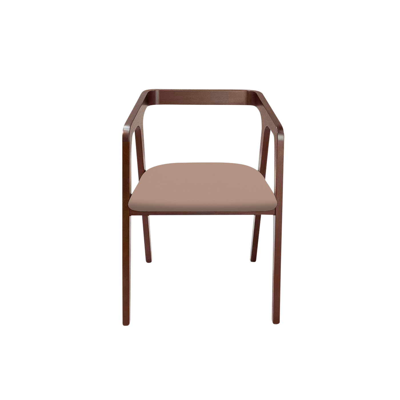 Avesta Faux Leather Dark Dining Chair