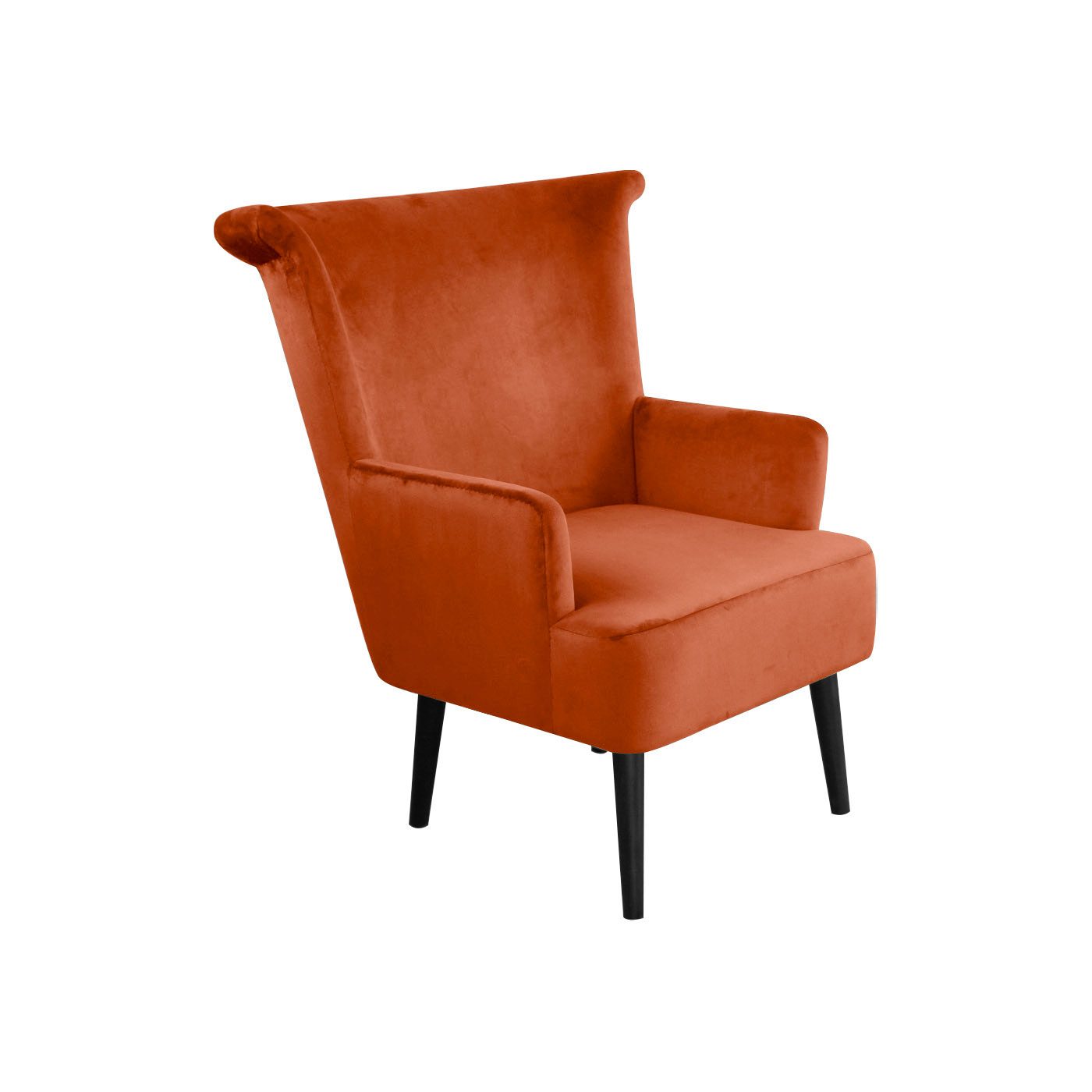 Pompeii  Ebony Arm Chair