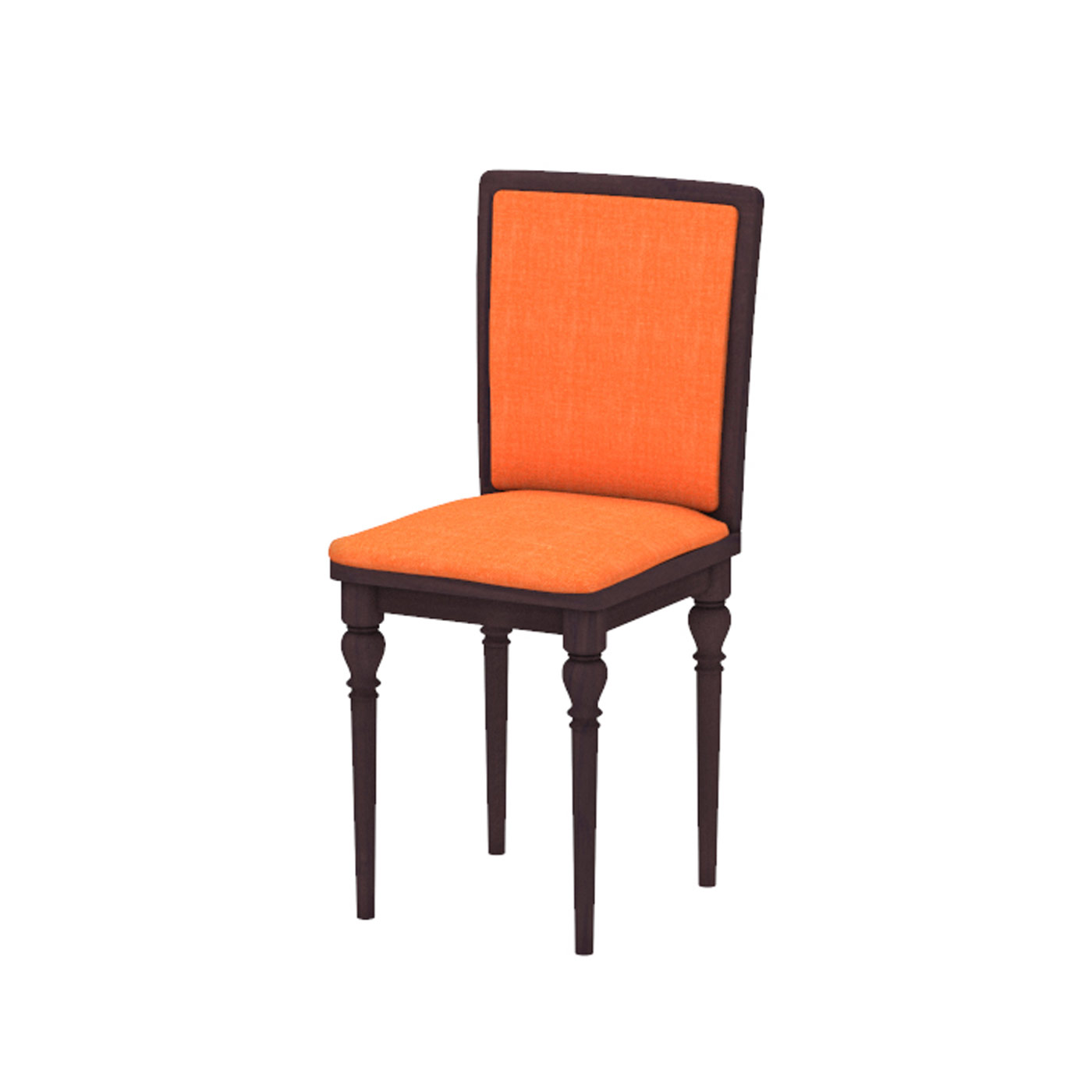 Rosewall  Dark Dining Chair