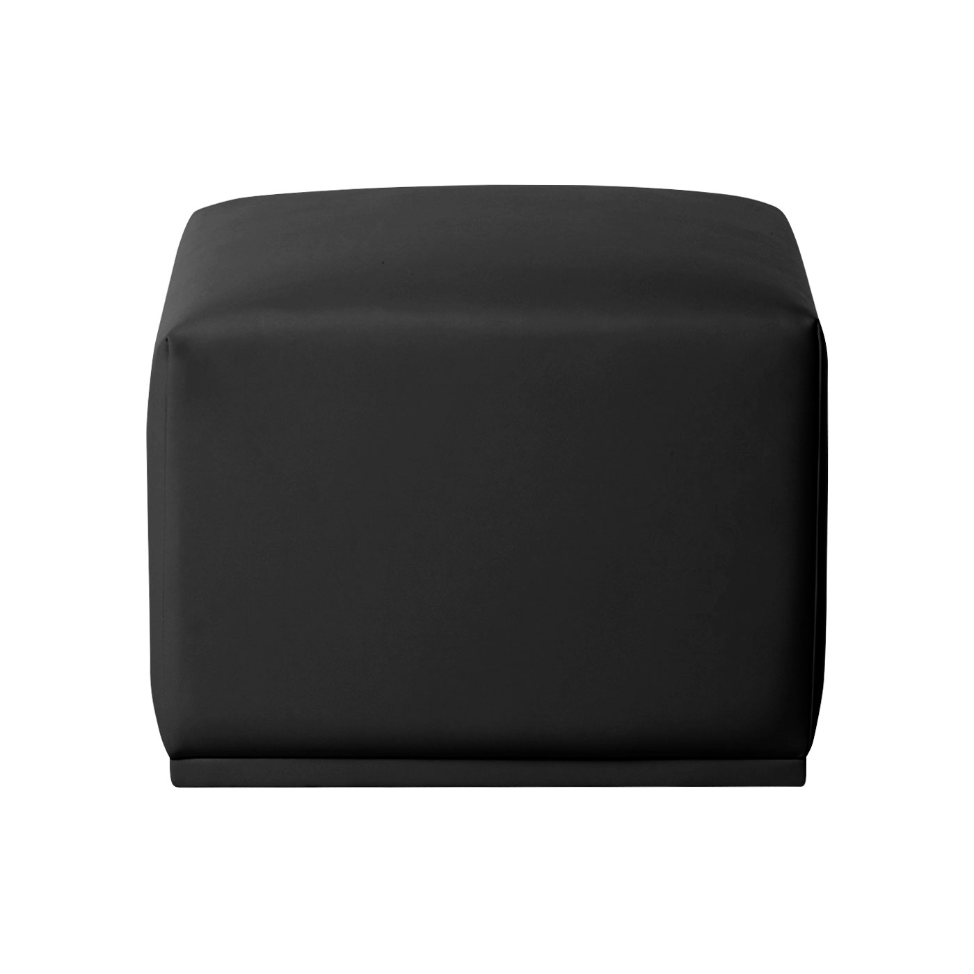 St. Pauli Faux Leather Ottoman (Clearance)