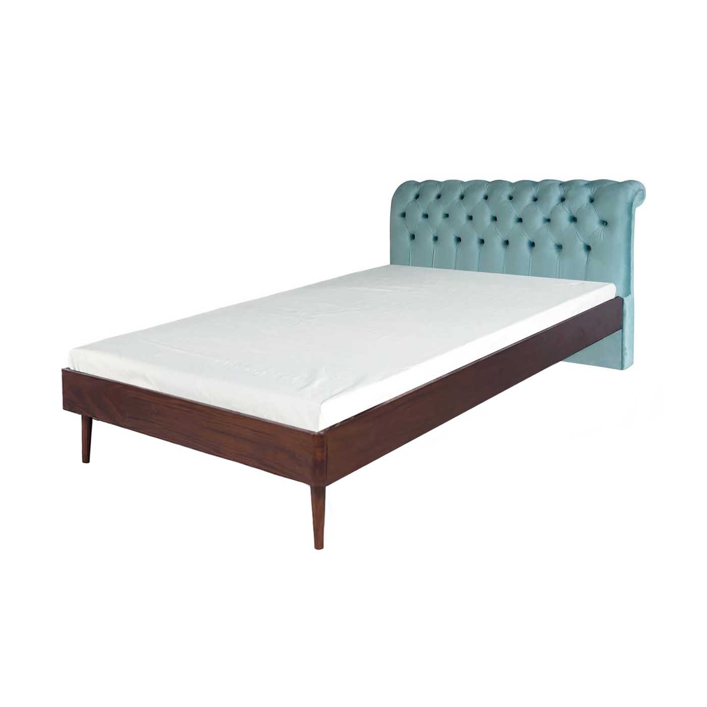 Chesterfield  Dark Queen Bed