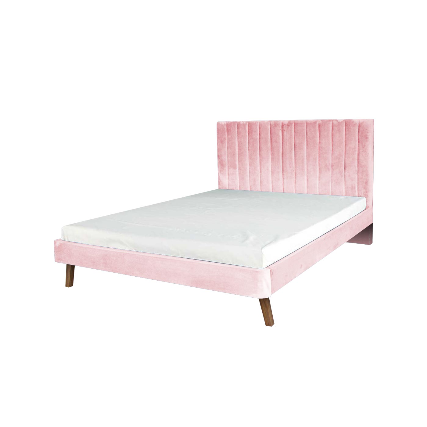 Melrose Pink Dark Queen Bed