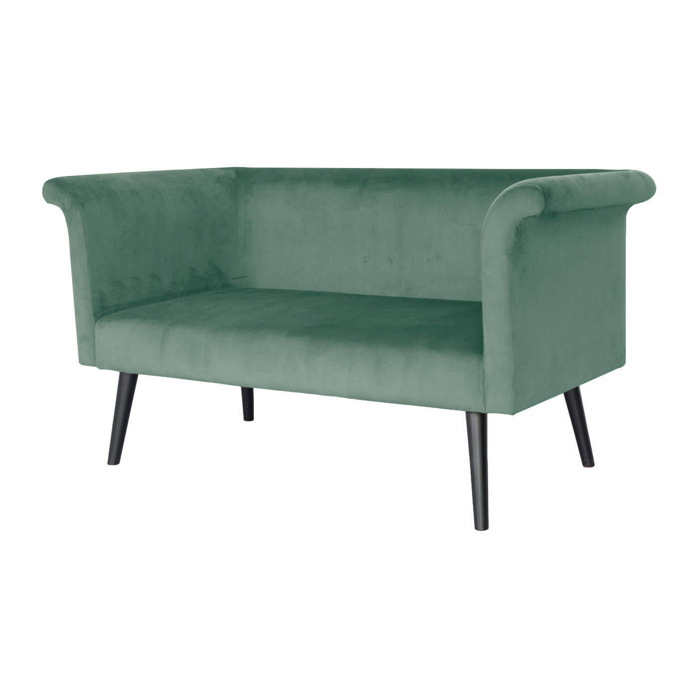 Pompeii  Ebony Double Sofa