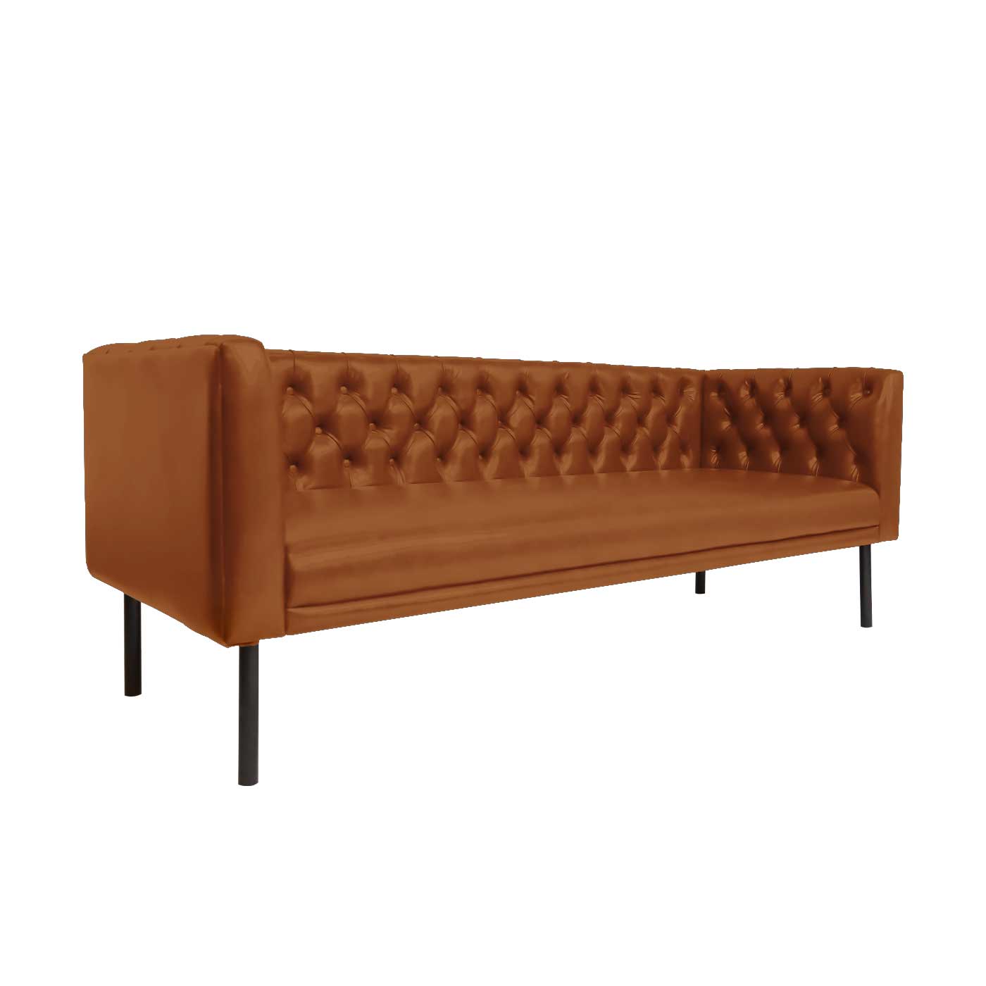 Sheffield Faux Leather Double Sofa