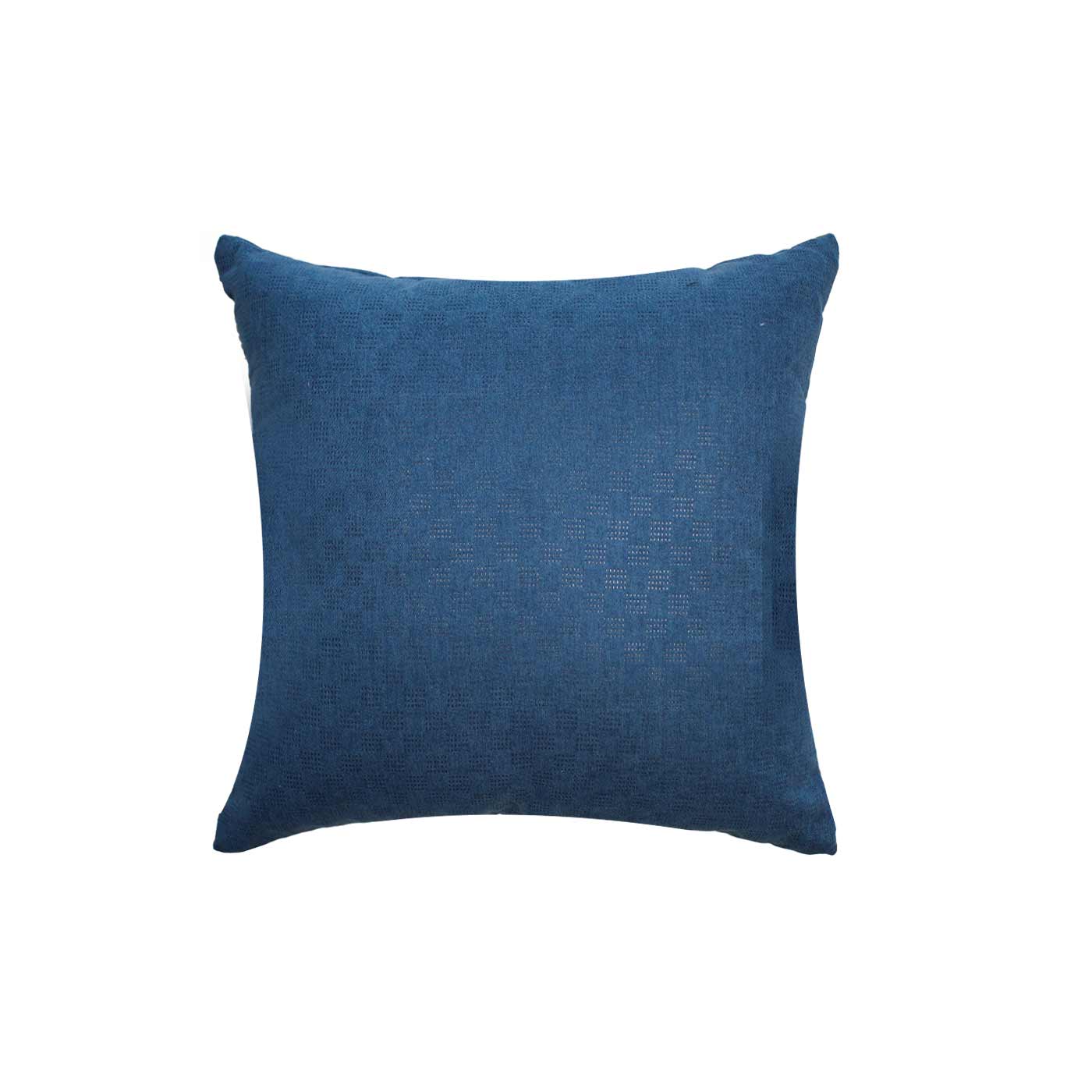 Muko Perforated Blue Cushion