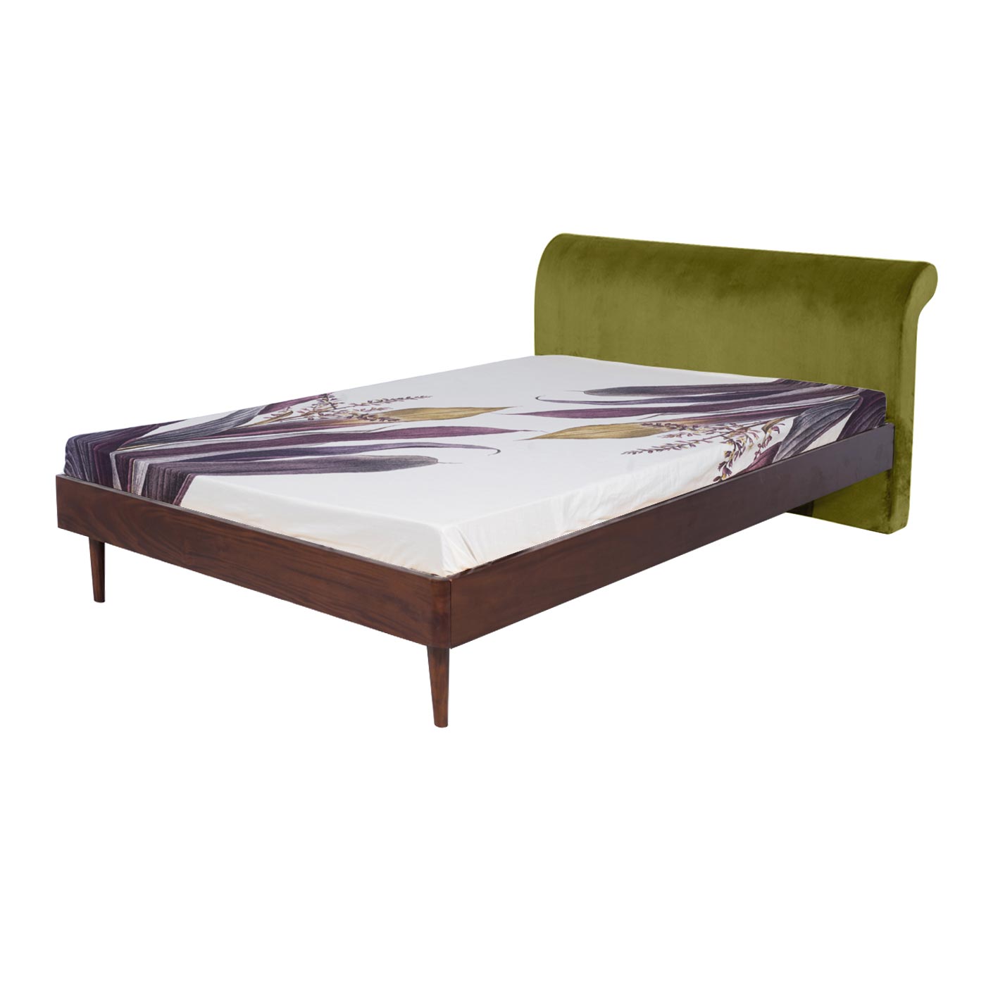 Pompeii  Dark Queen Bed