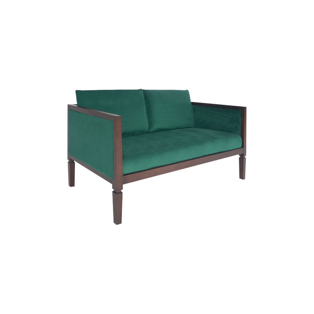 Galle Dark Double Sofa