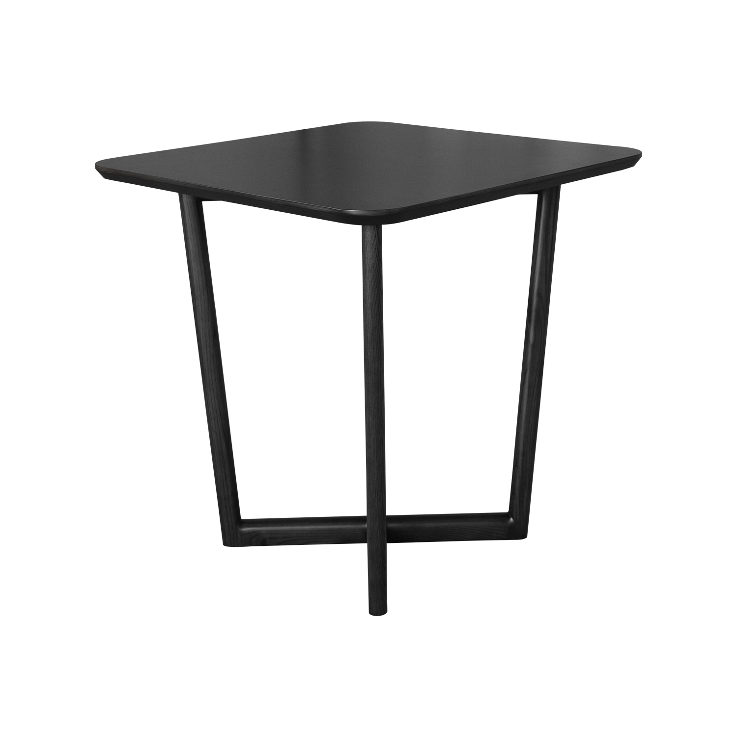 Navigli Black Large Two Seater Dining Table