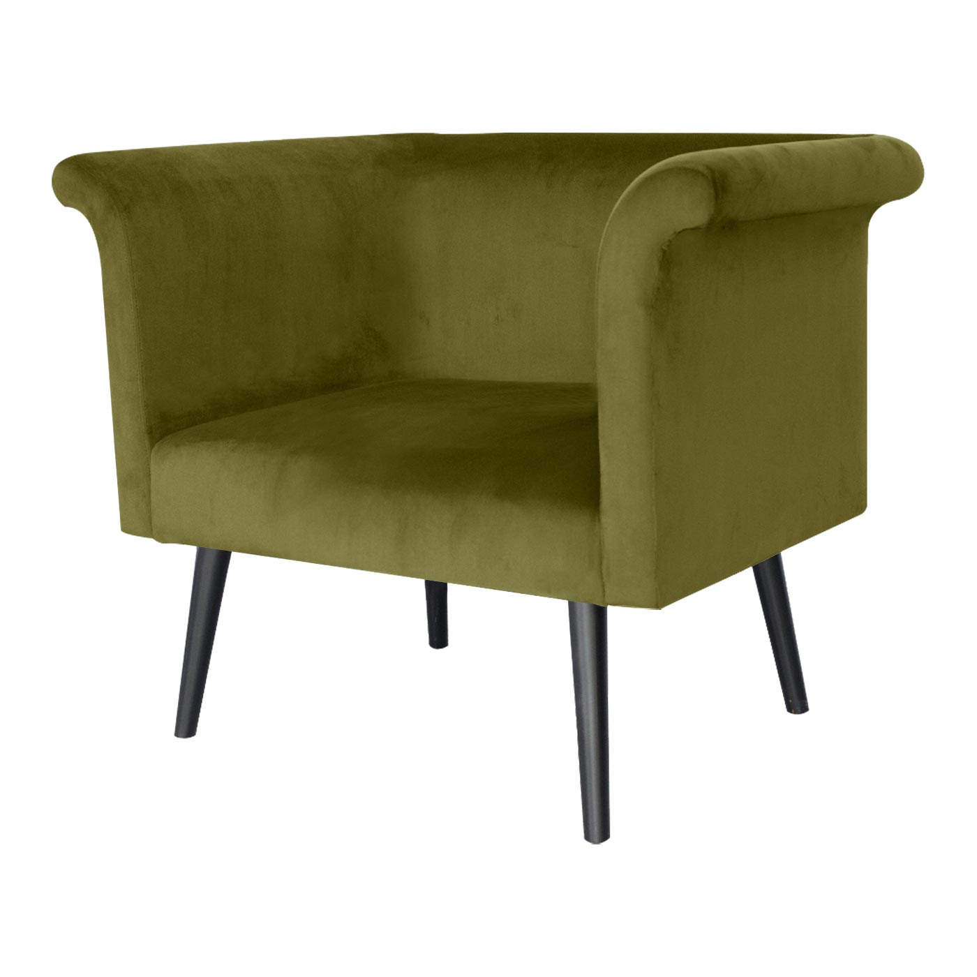 Pompeii  Ebony Single Sofa