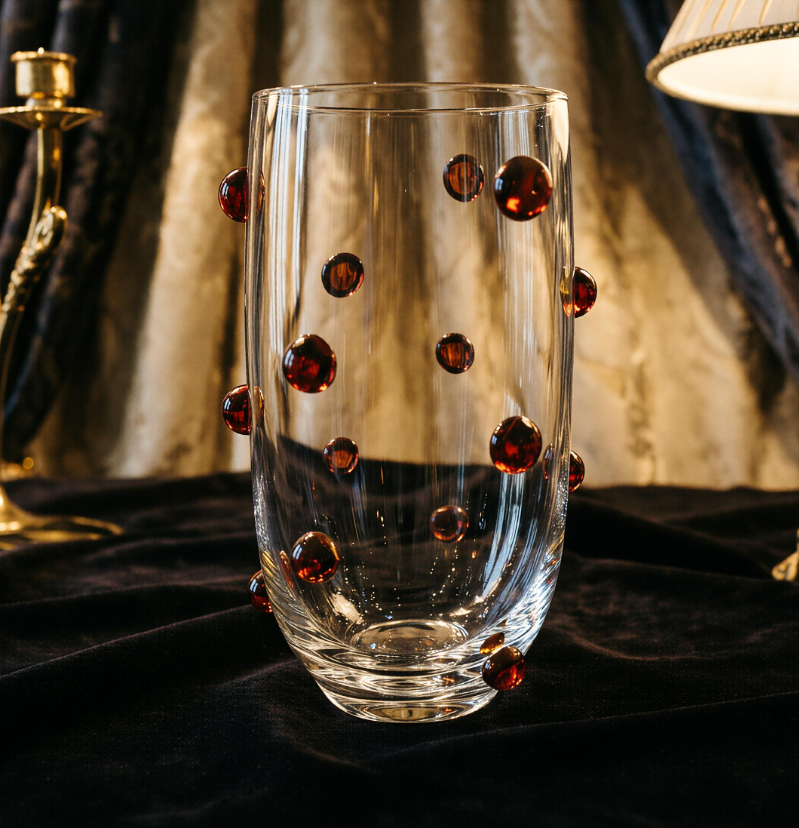 Dot Sienna Glass