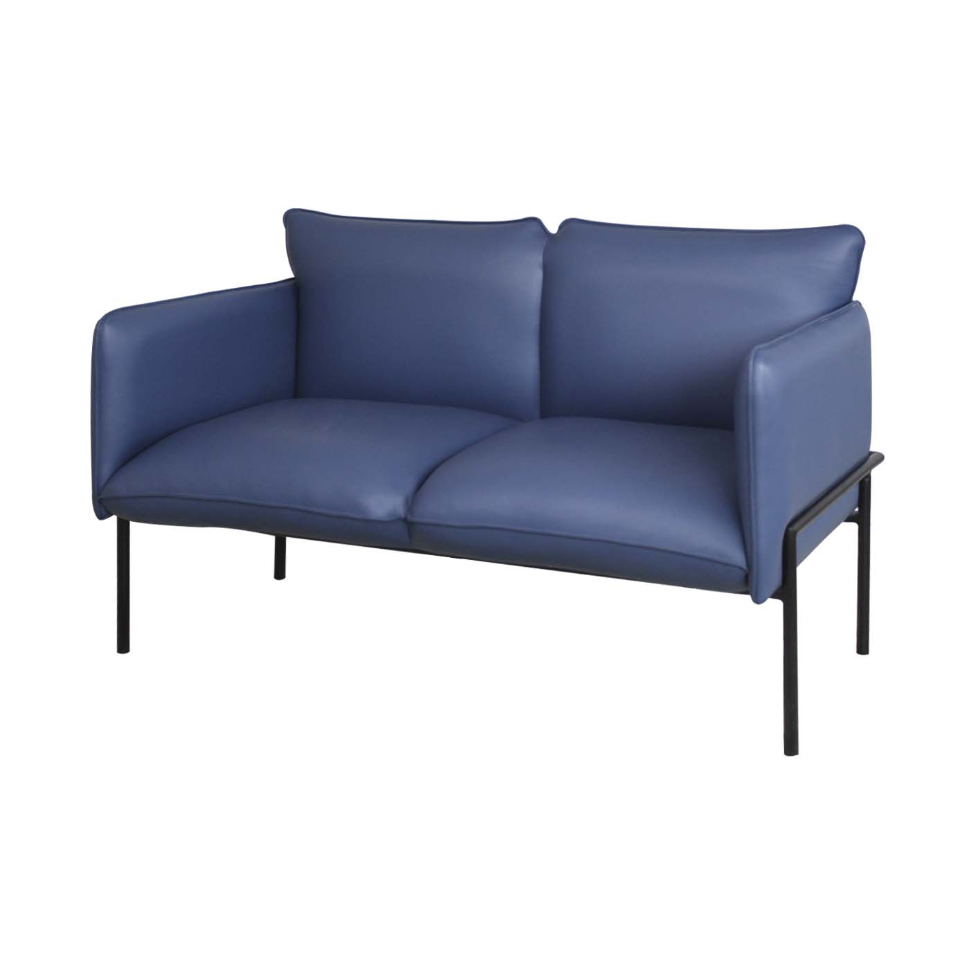 Dessau Faux Leather Double Sofa