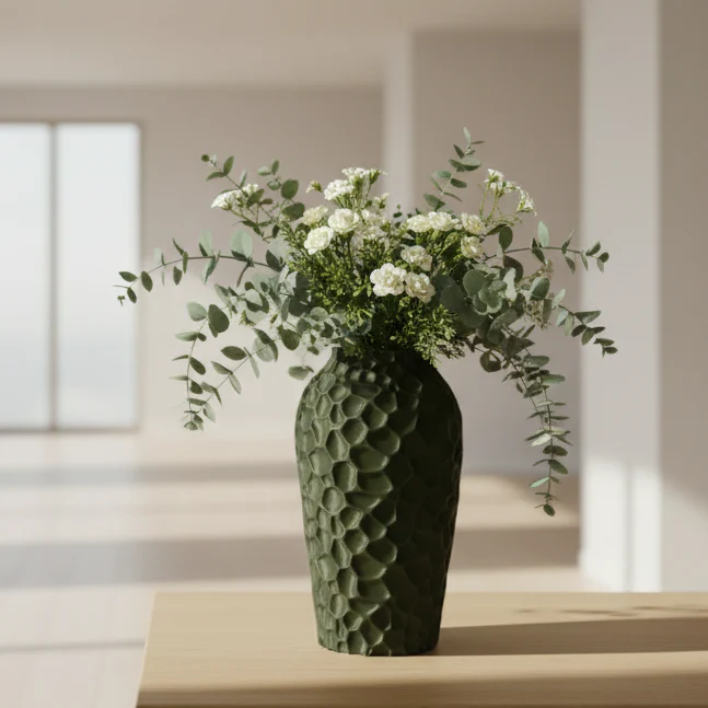 Stoneleaf Vase