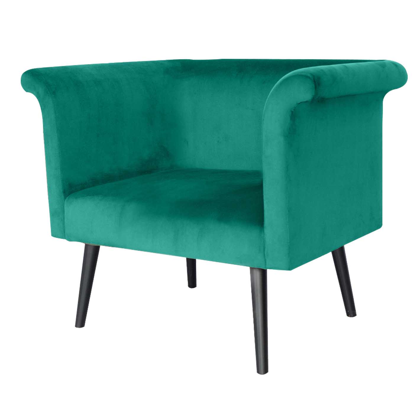 Pompeii  Ebony Single Sofa