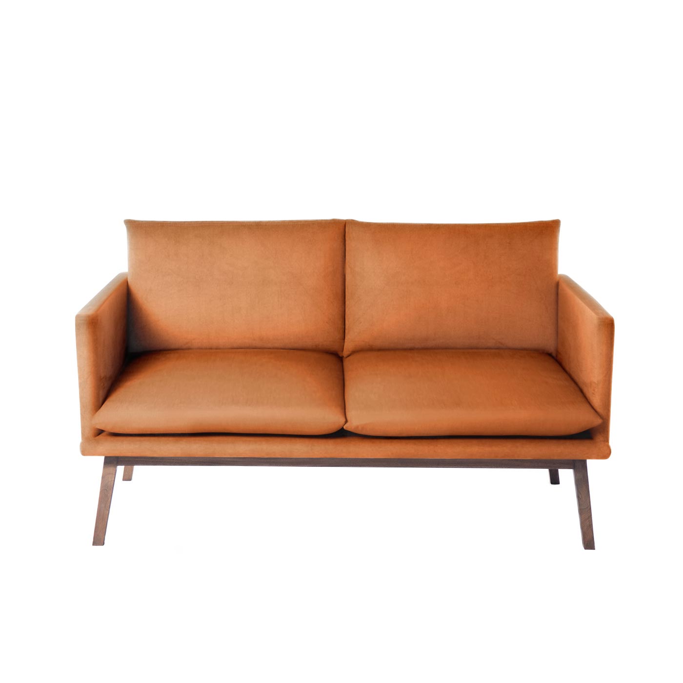 Vesterbro Orange Dark Double Sofa