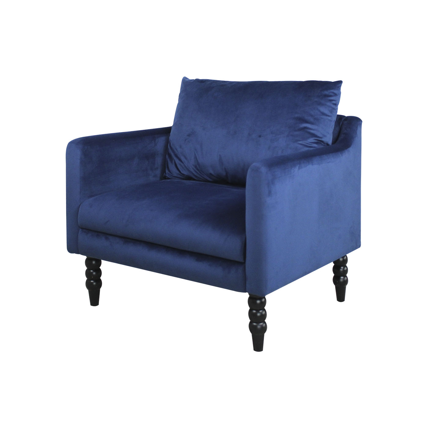 Knole  Ebony Single Sofa