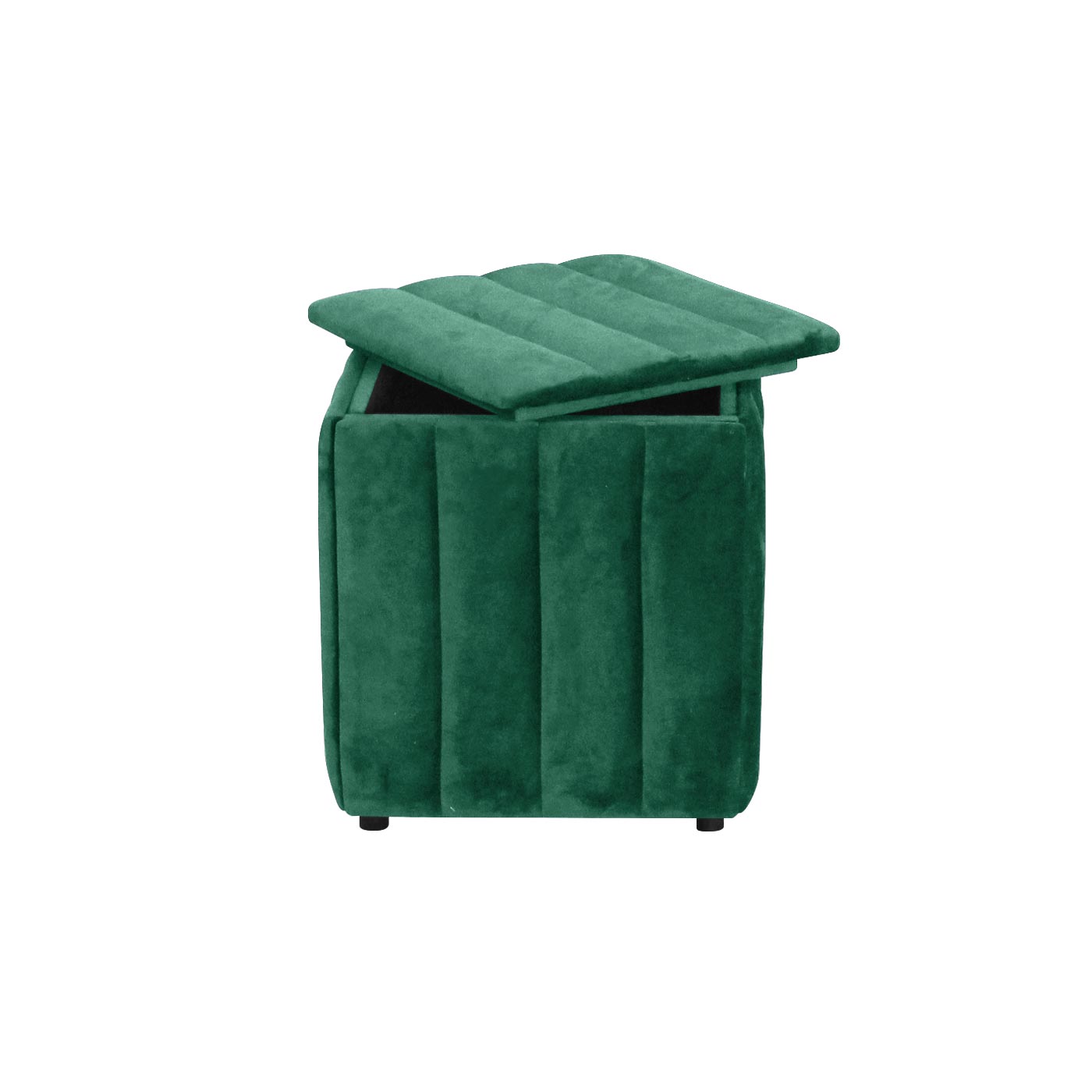 Melrose  Ebony Ottoman