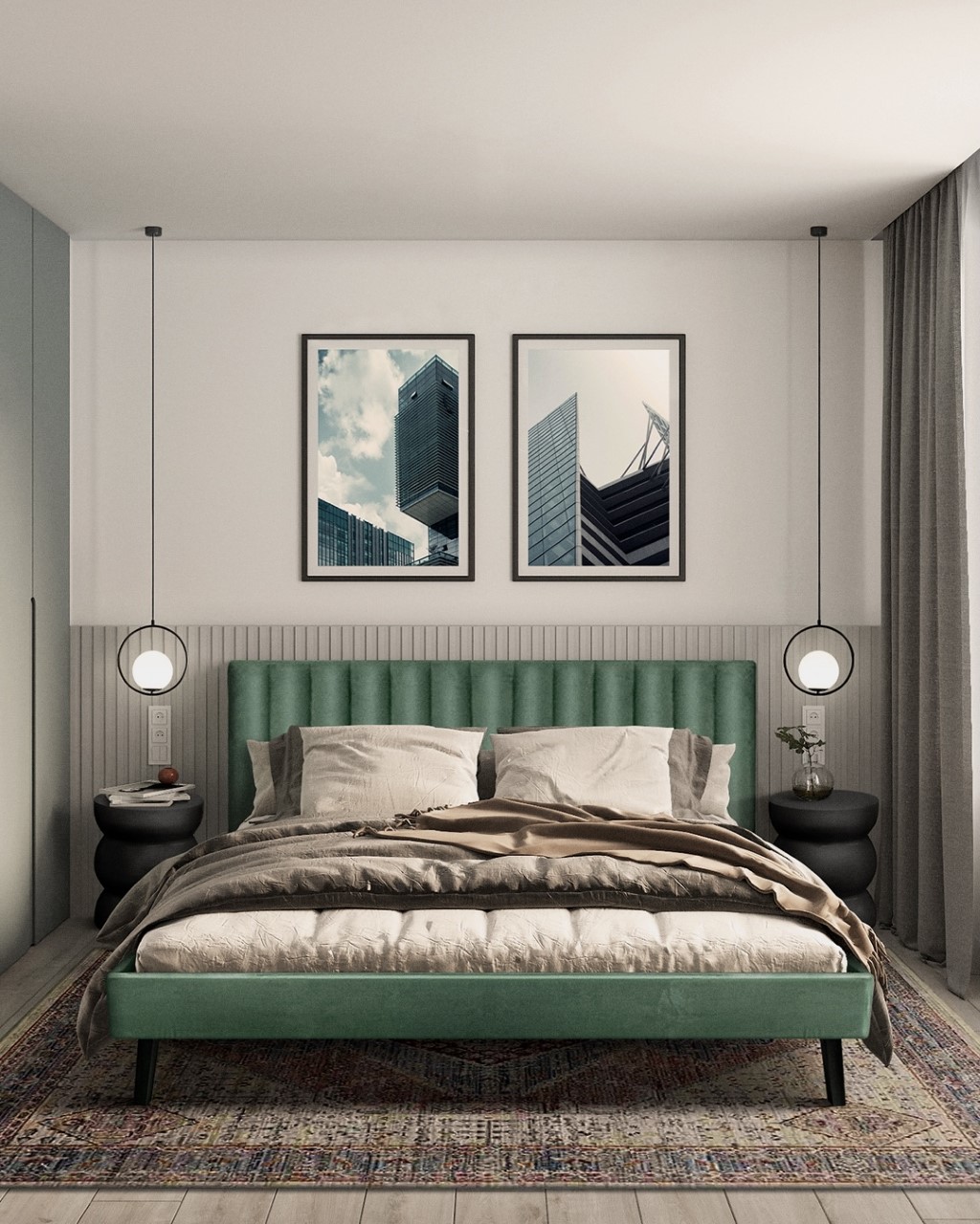 Melrose Ebony King Bed