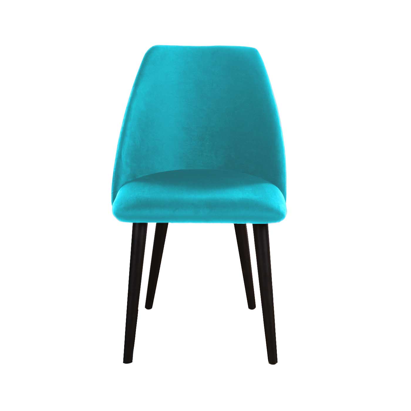 Elgin Turquoise Black Dining Chair