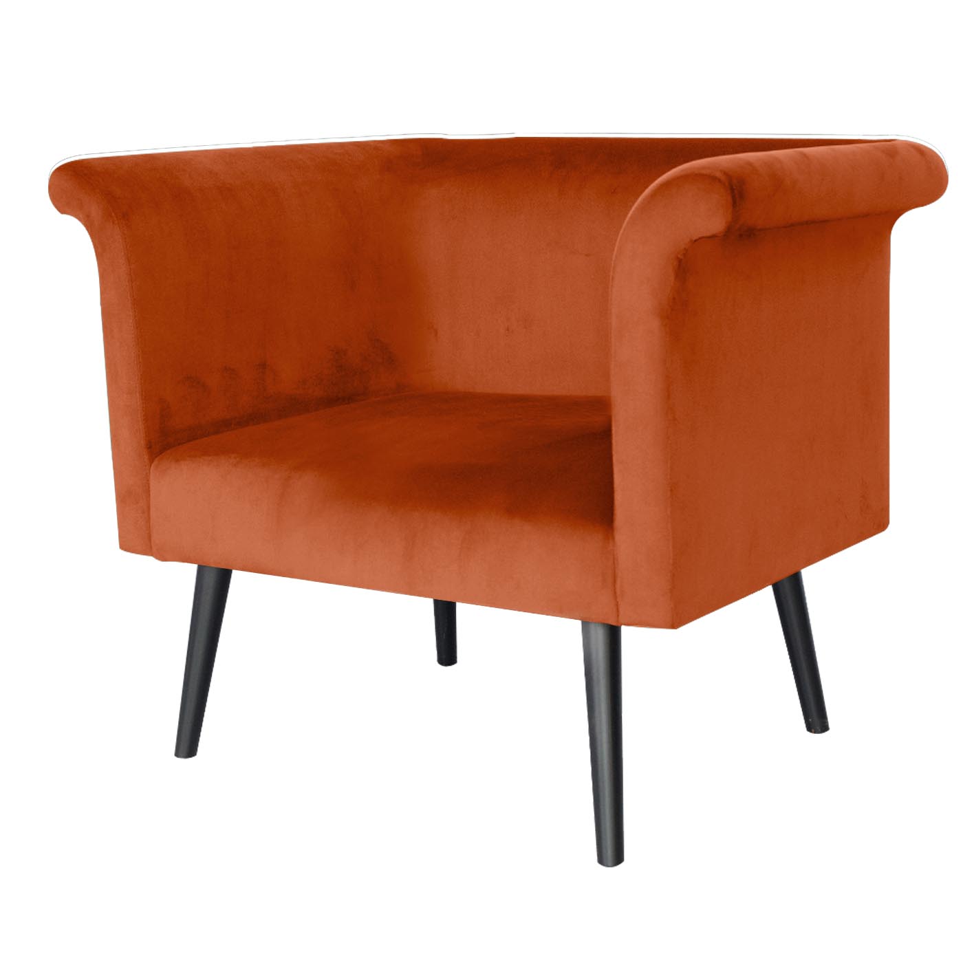 Pompeii  Ebony Single Sofa