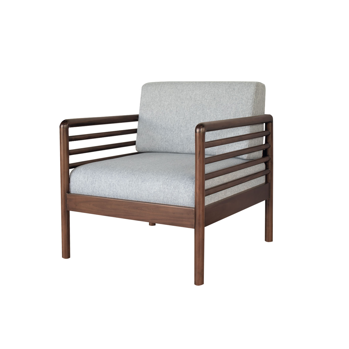 Malacca Dark Single Sofa