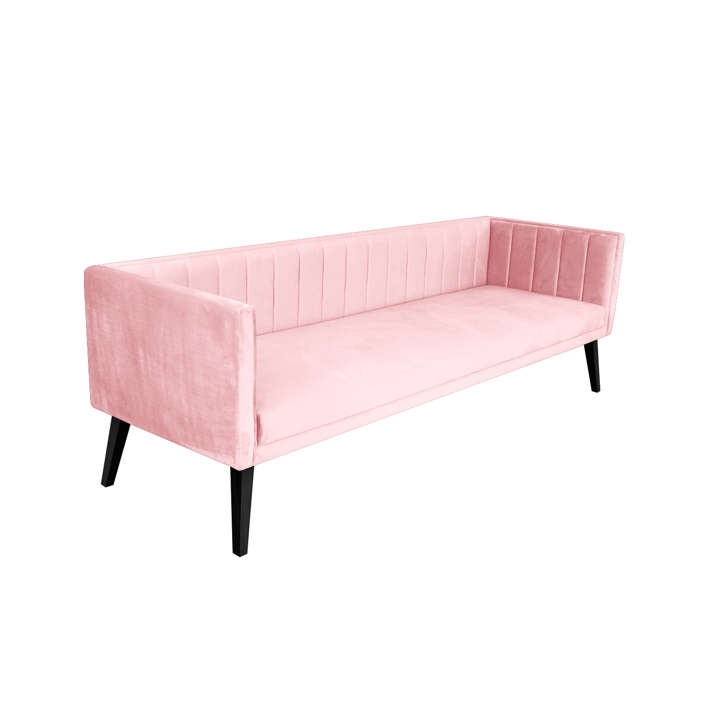 Melrose  Ebony Three Seater Sofa