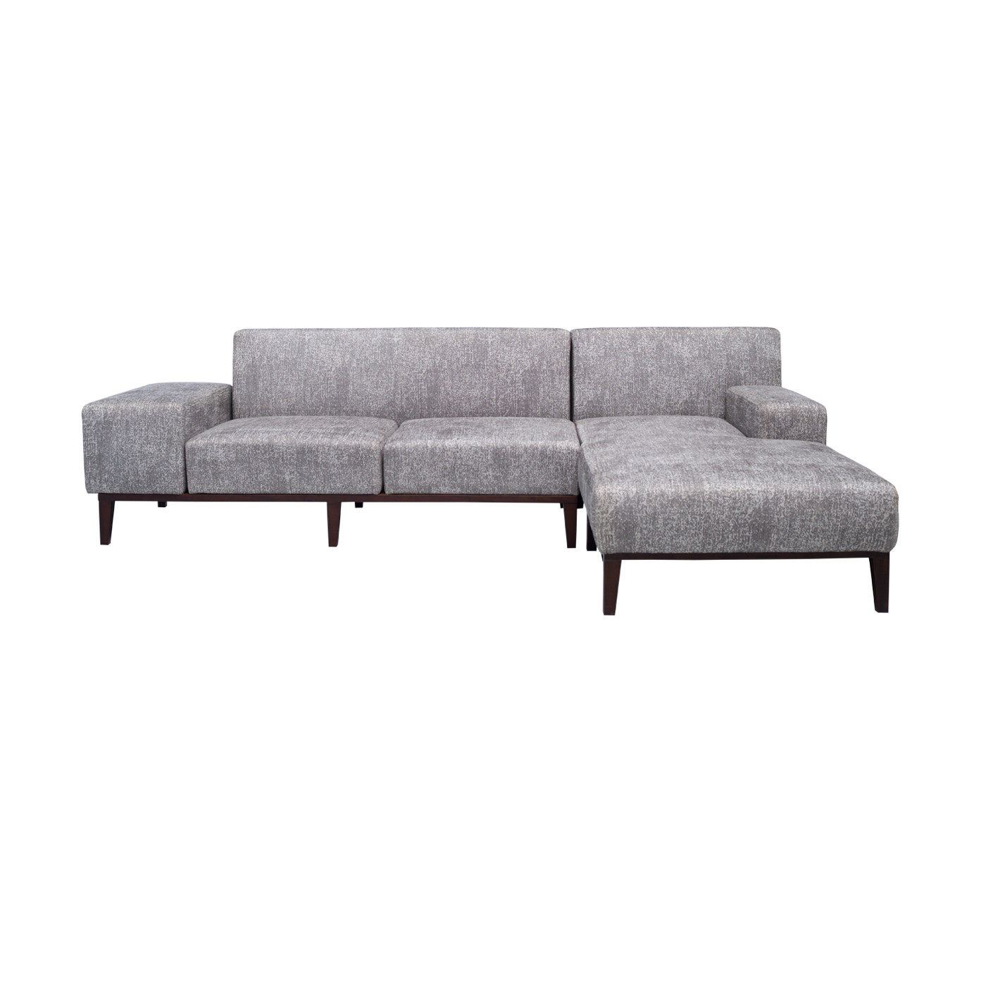 SoHo Grey Exclusive Textured Black Sofa