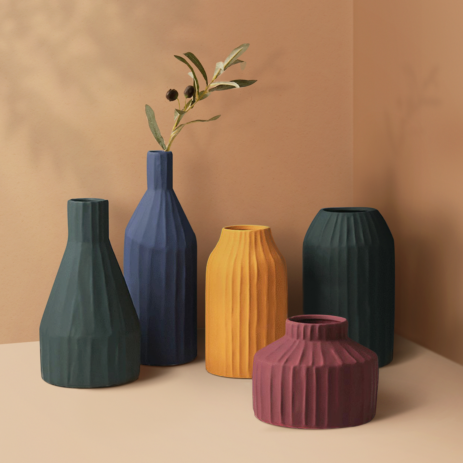 Morandi Green Vase