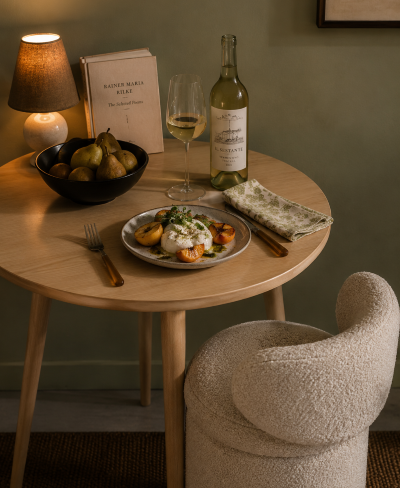 Tertre Two Seater Dining Table