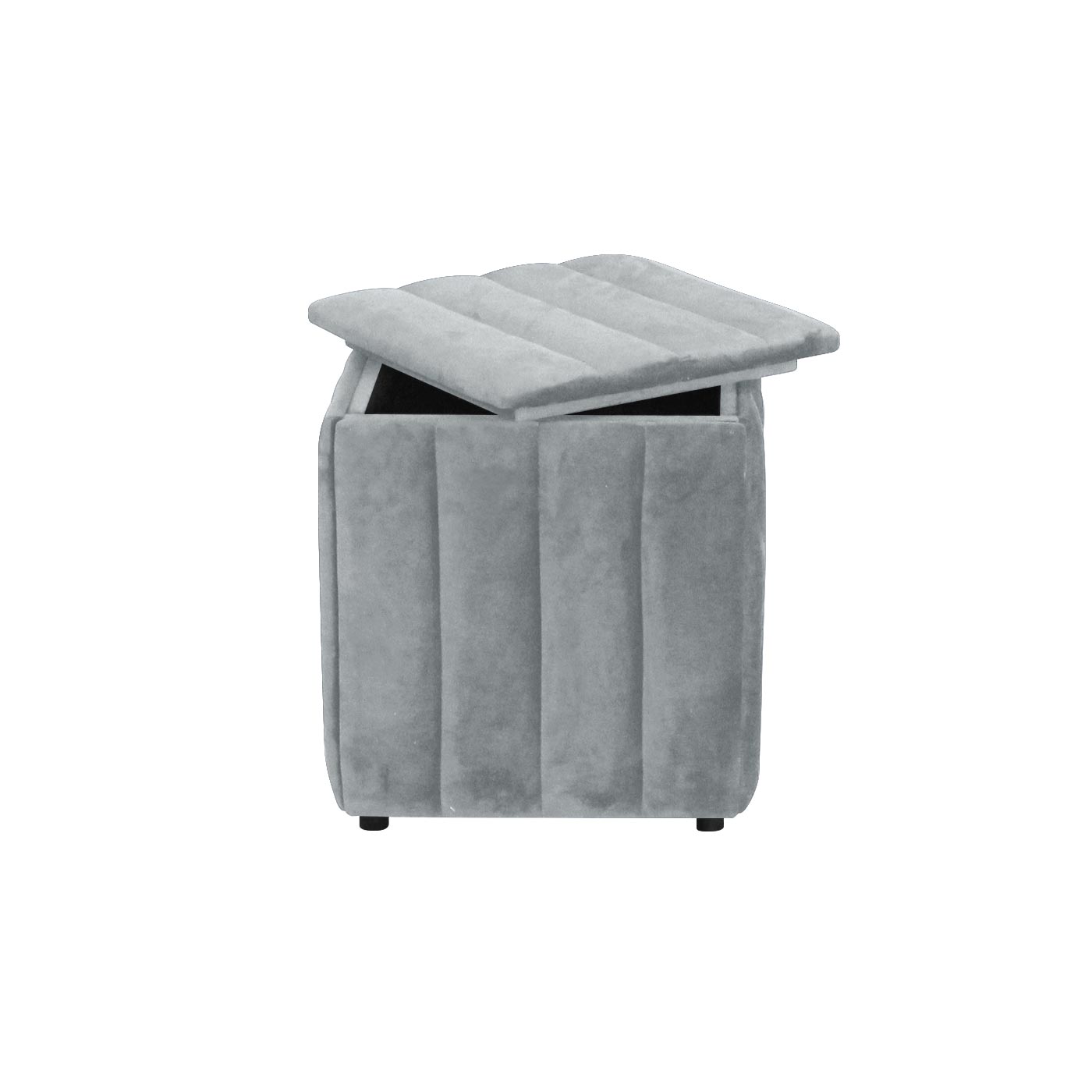Melrose  Ebony Ottoman