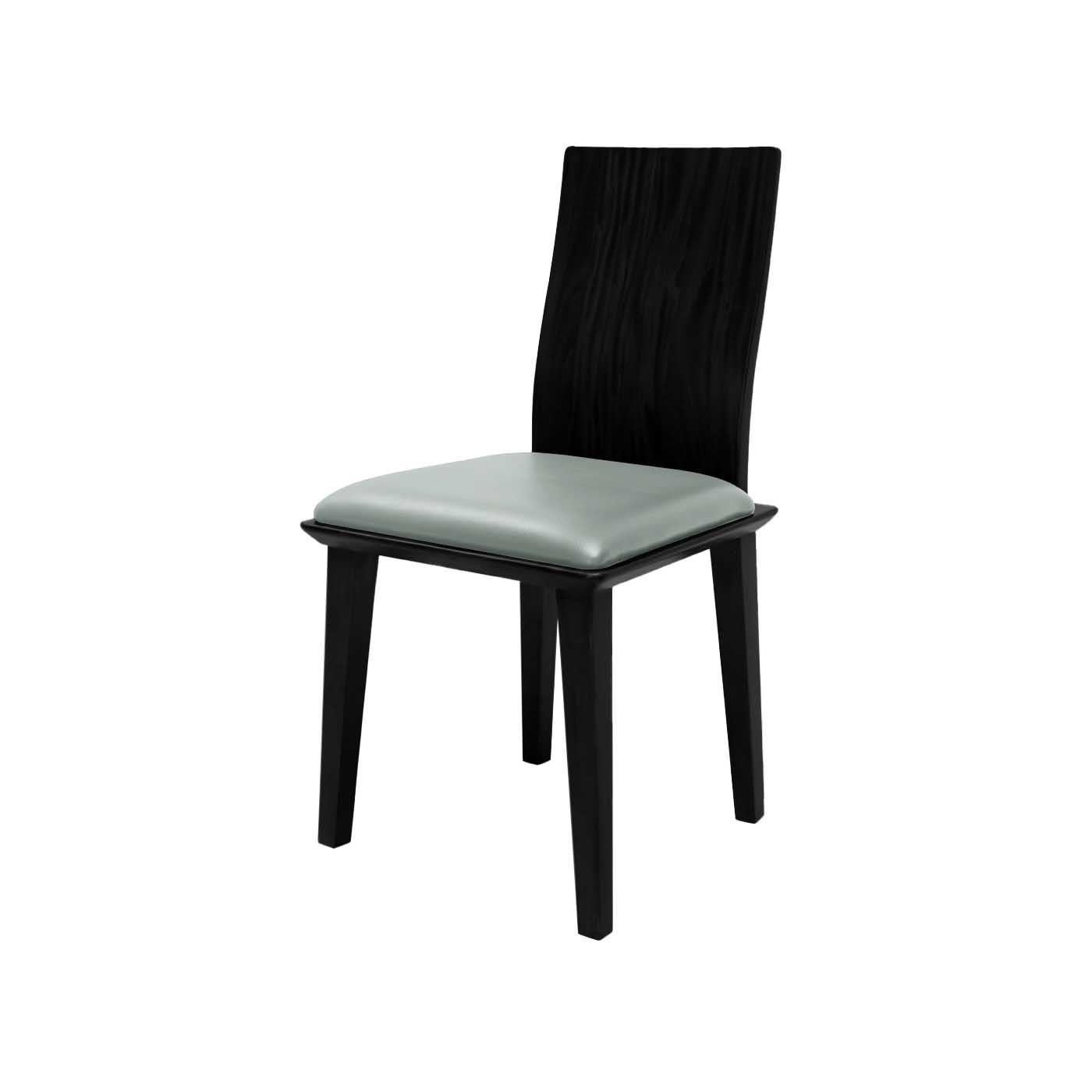 Muko Faux Leather Ebony Dining Chair