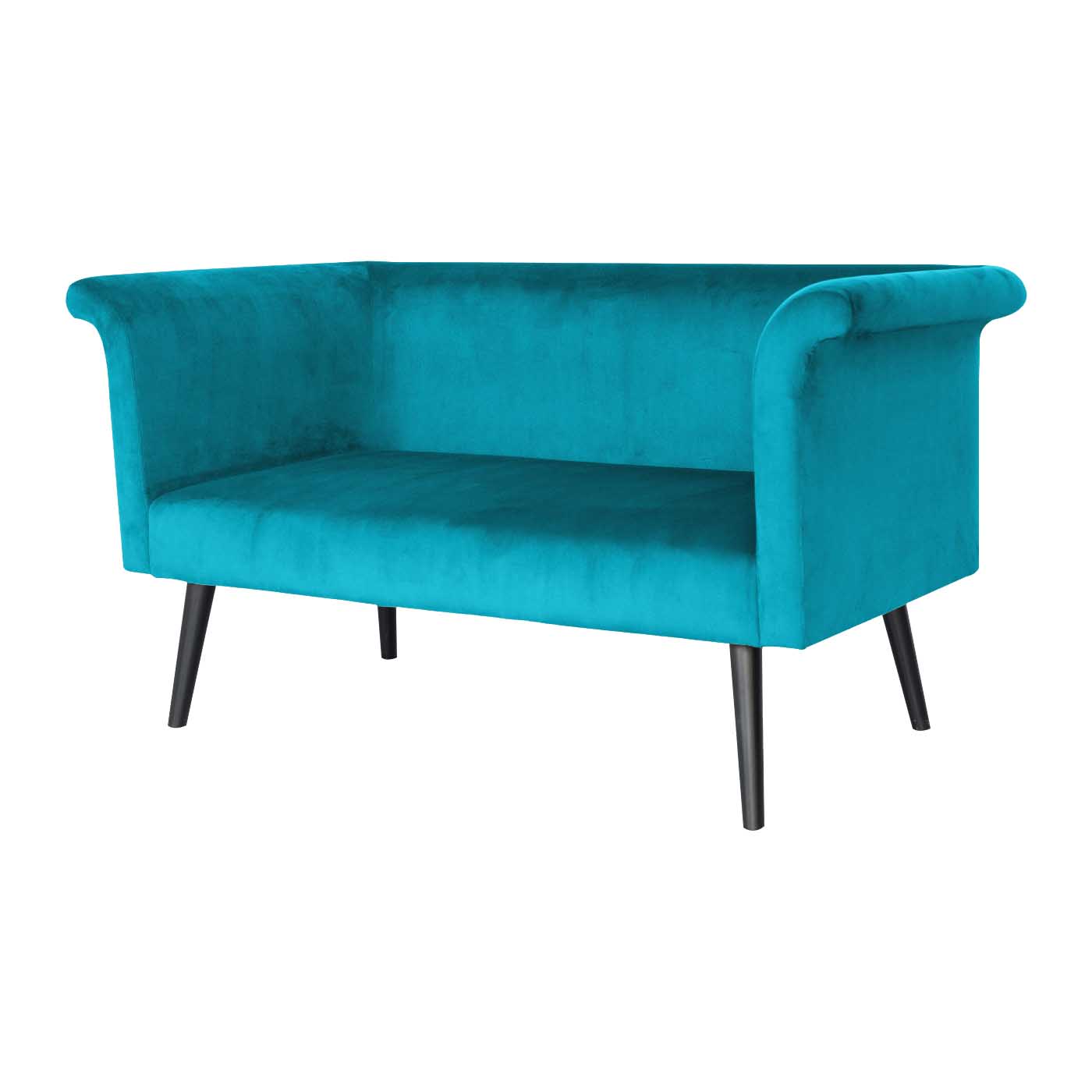 Pompeii  Ebony Double Sofa
