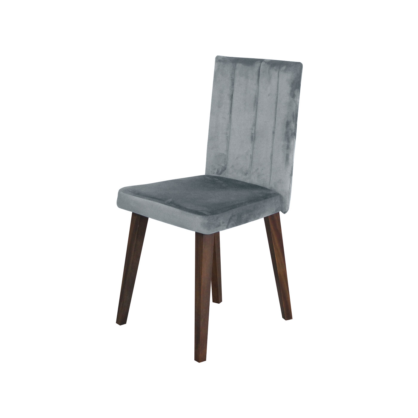 Melrose Silver Dark Dining Chair