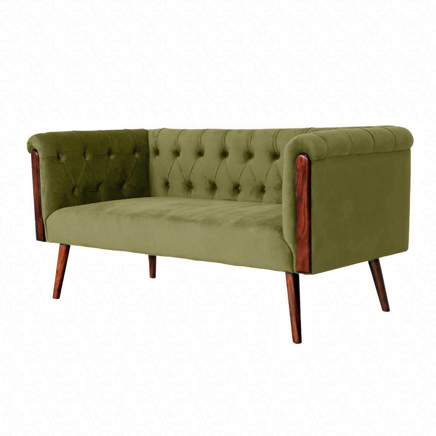 Chesterfield  Dark Double Sofa