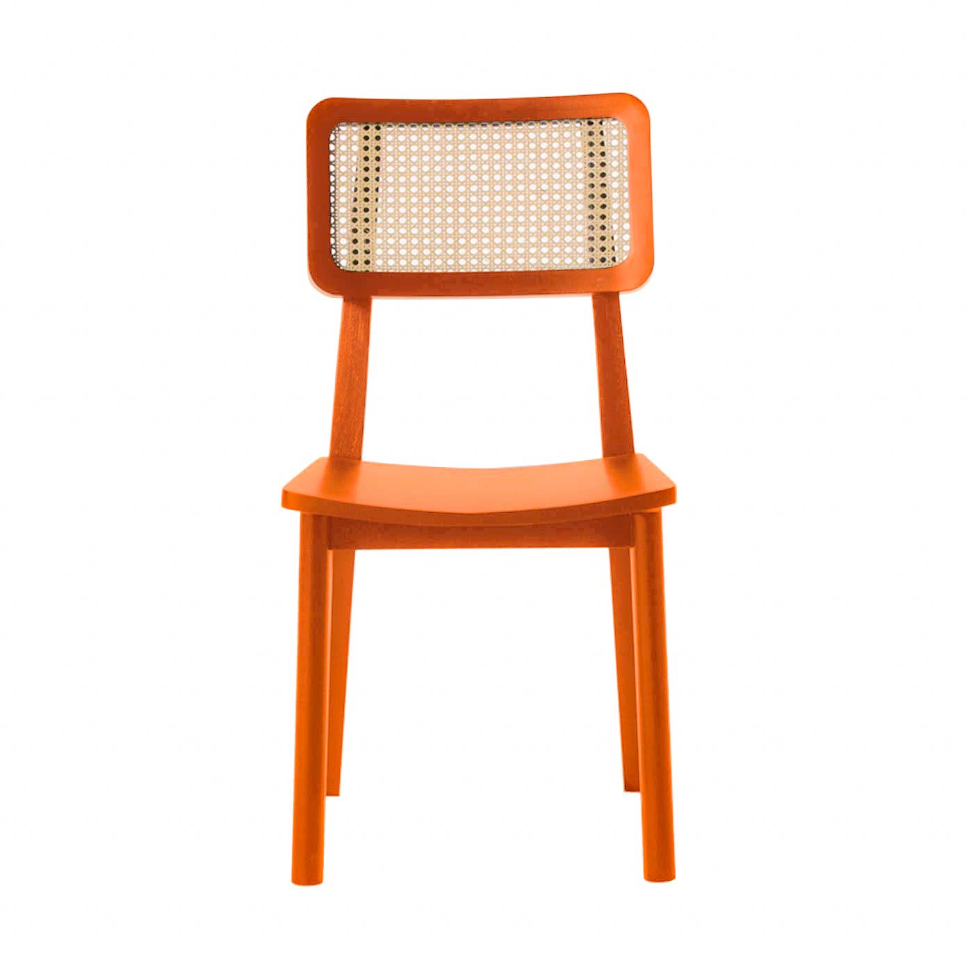 Ratargul Orange Dining Chair
