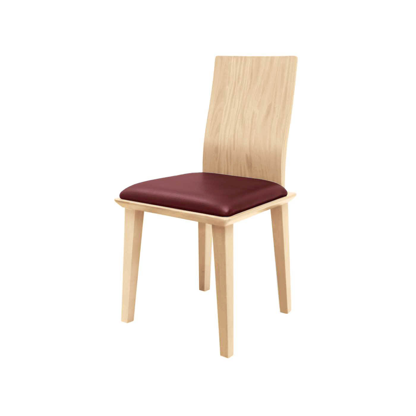 Muko Faux Leather Light Dining Chair