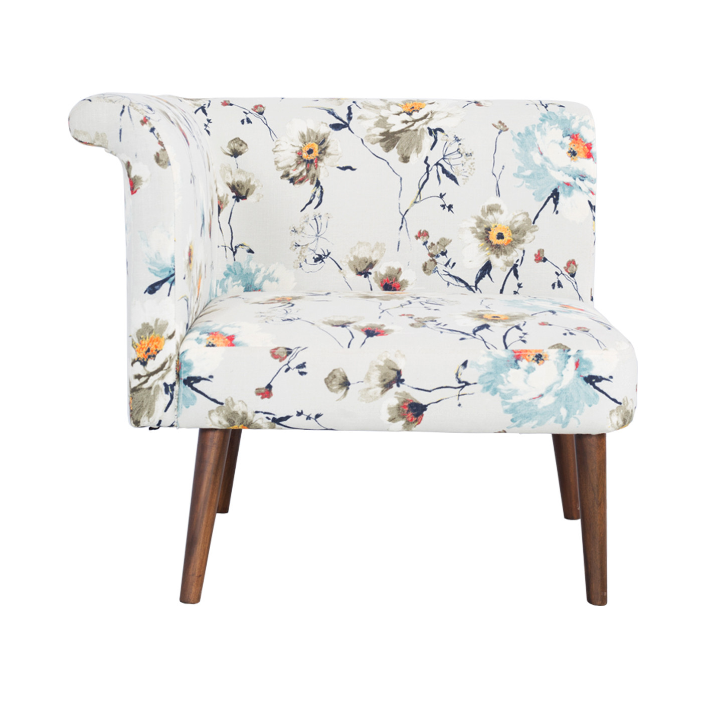 Pompeii  Dark Left Hand Single Sofa
