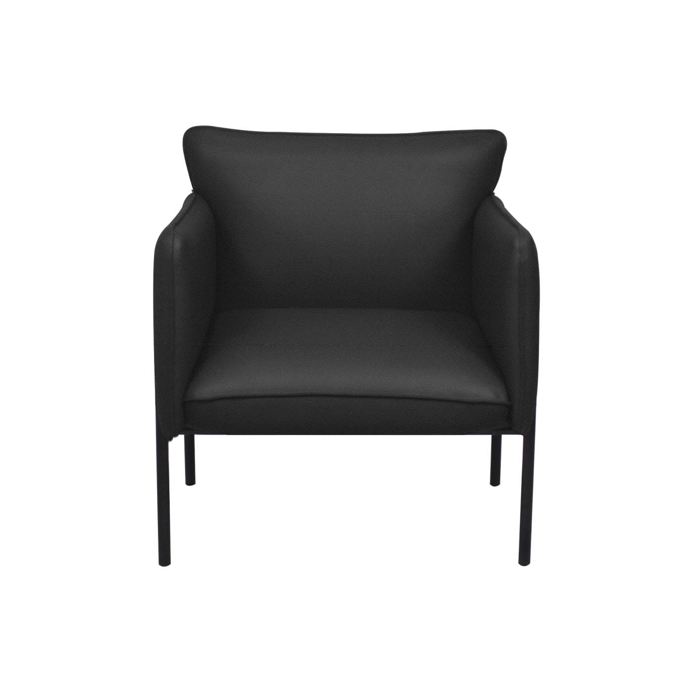 Dessau Faux Leather Single Sofa(Clearence)