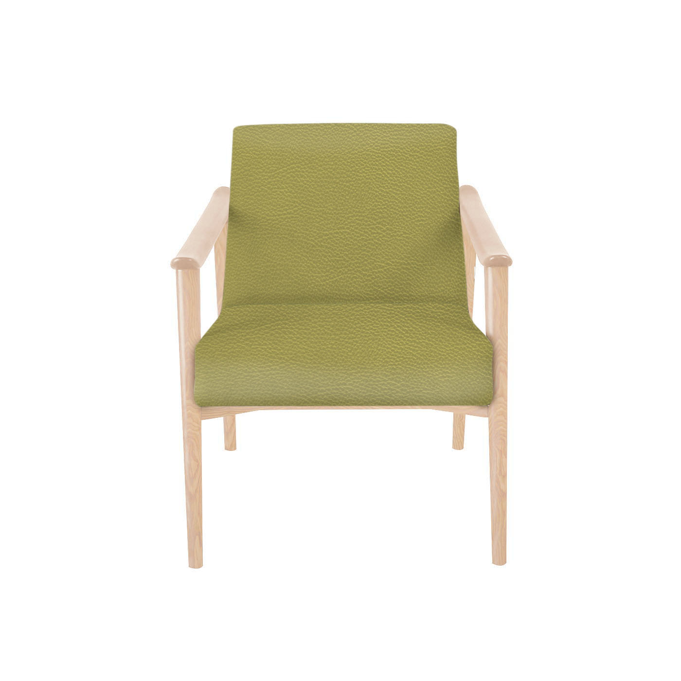 Williamsburg Faux Leather Light Arm Chair