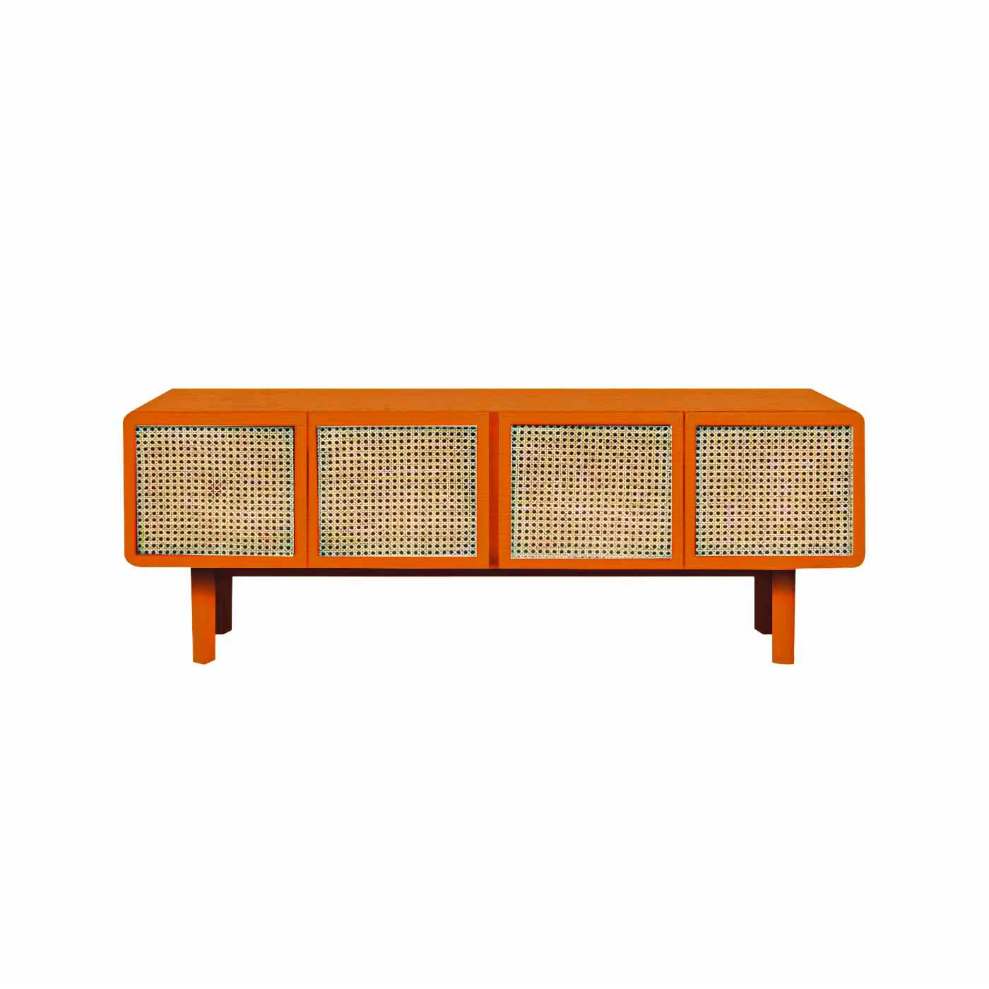 Ratargul Orange Tv Cabinet