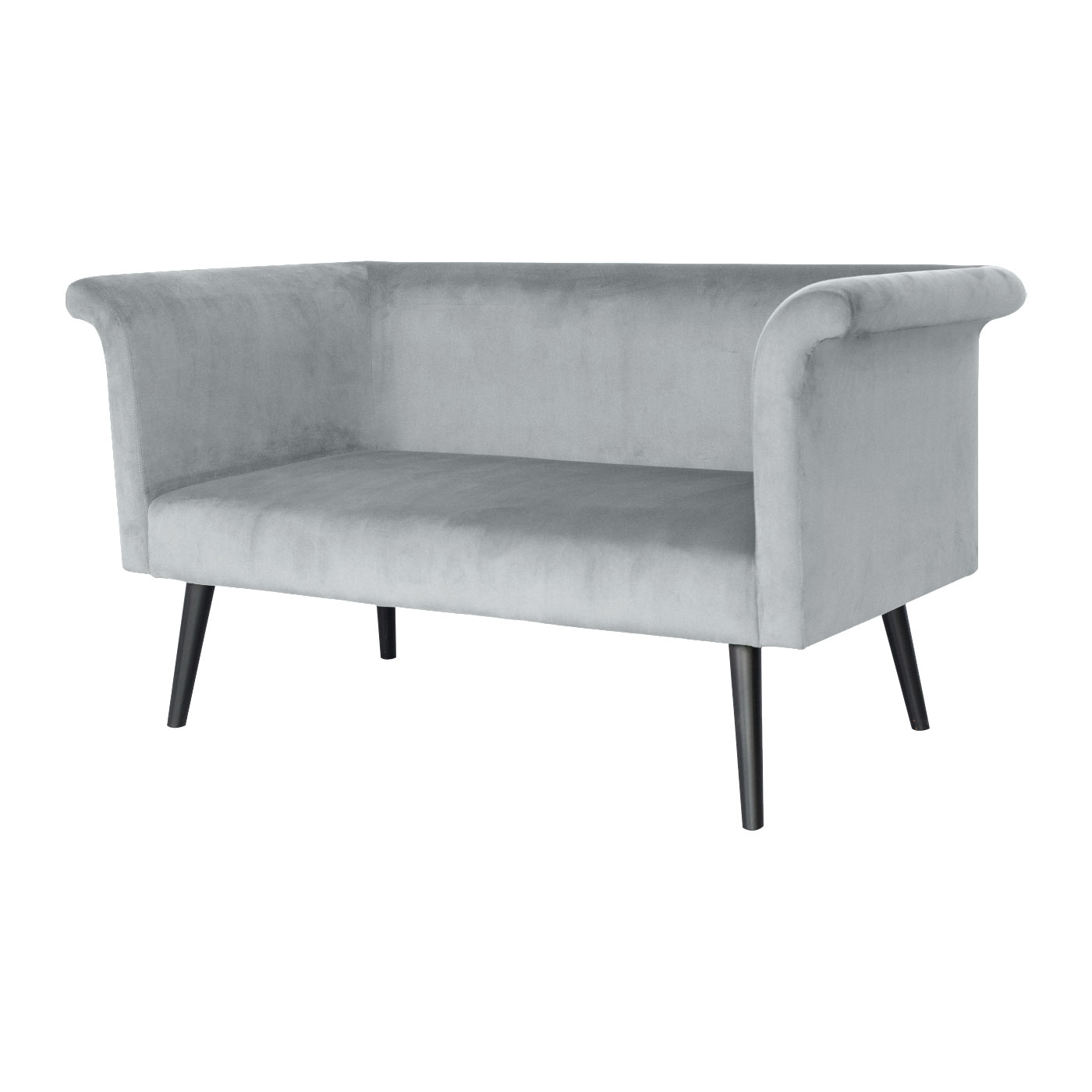 Pompeii  Ebony Double Sofa