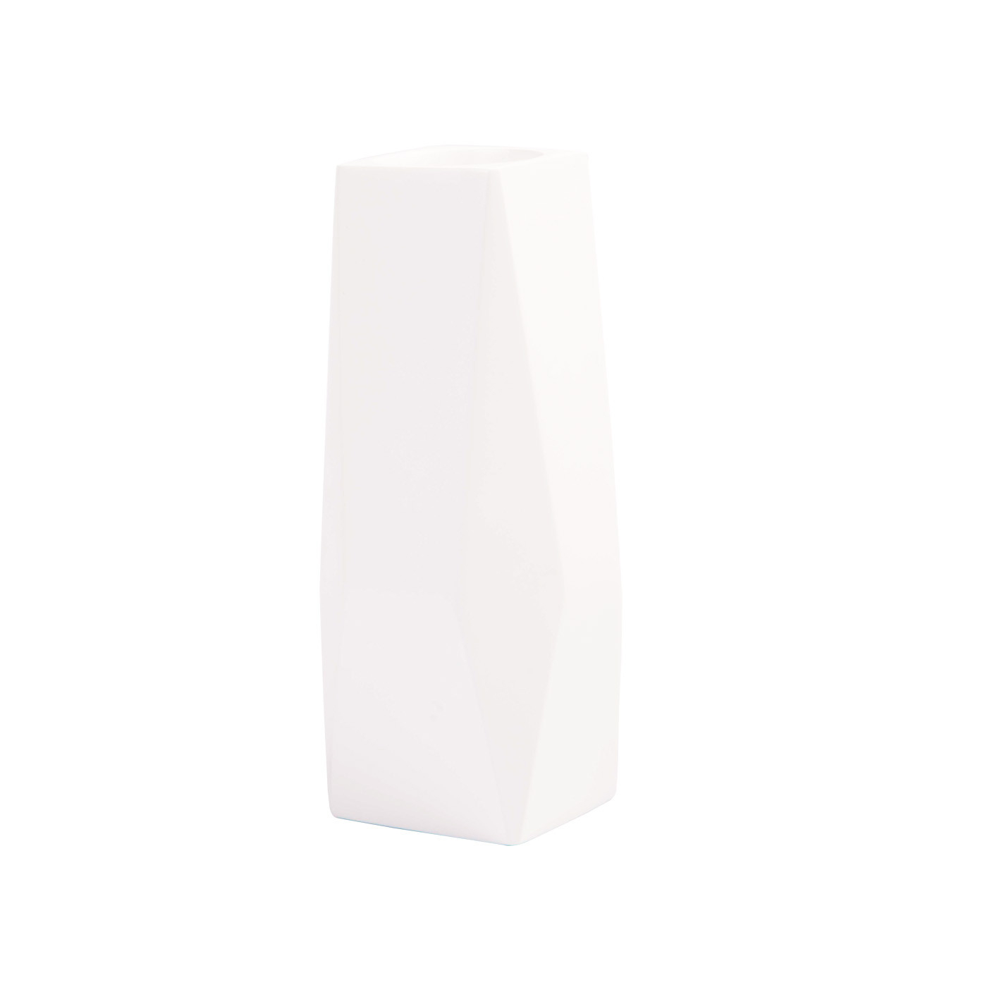 SoHo White Tall Vase