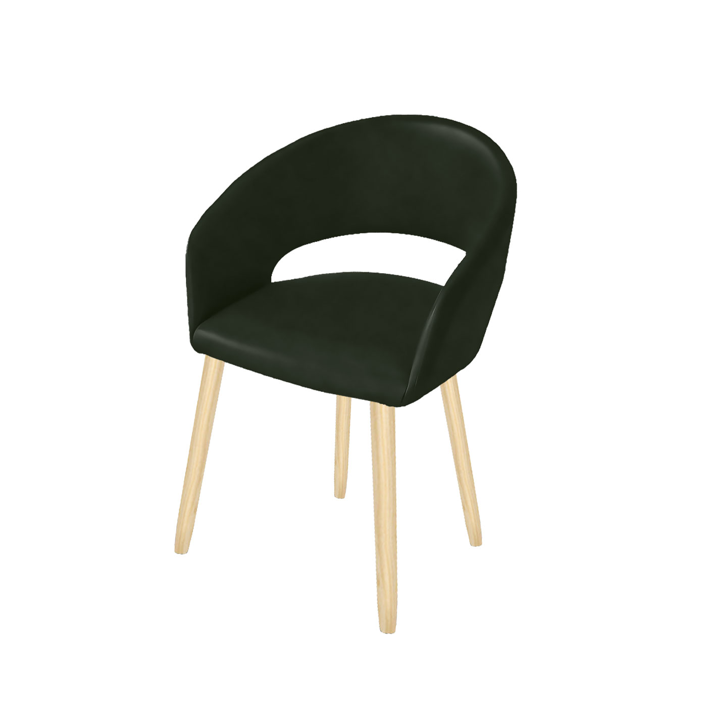 Ostrava Faux Leather Light Dining Chair