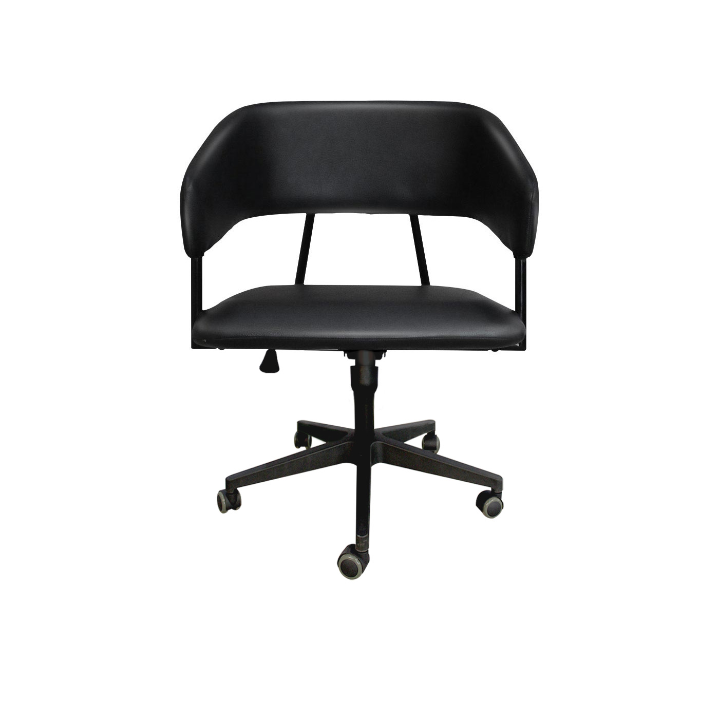 Navigli Textured Black Work Chair
