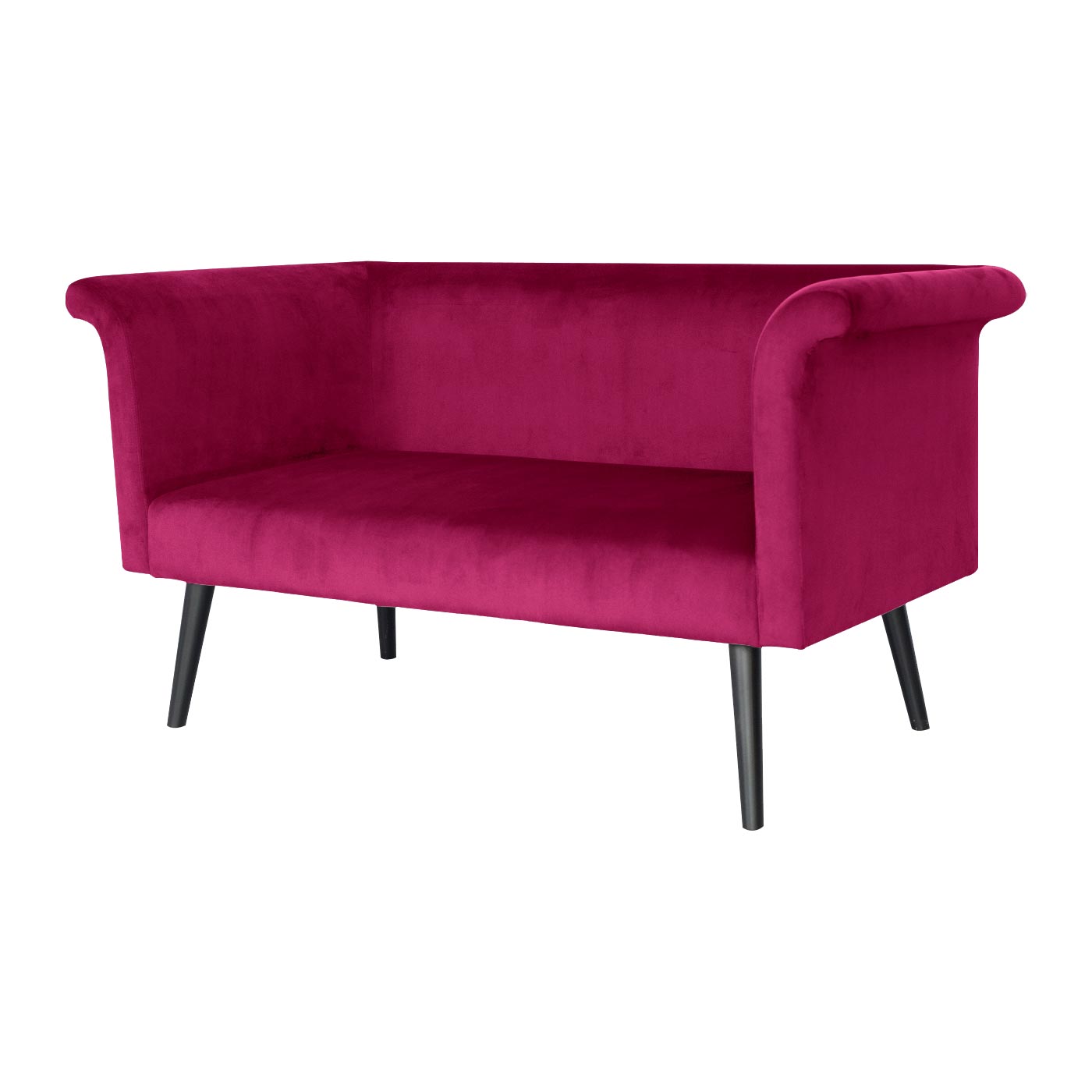 Pompeii  Ebony Double Sofa