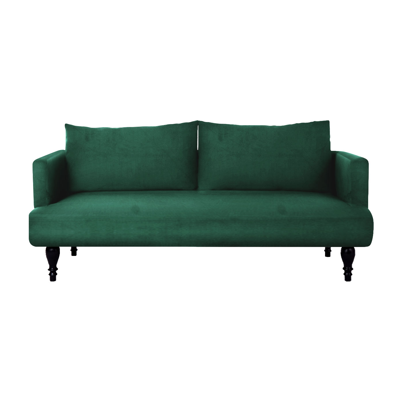 Rosewall Green Black Double Sofa