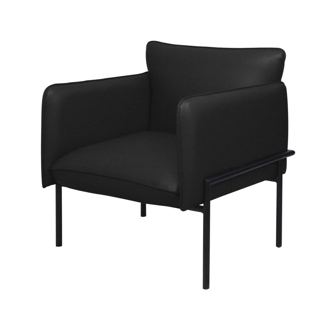 Dessau Faux Leather Single Sofa(Clearence)