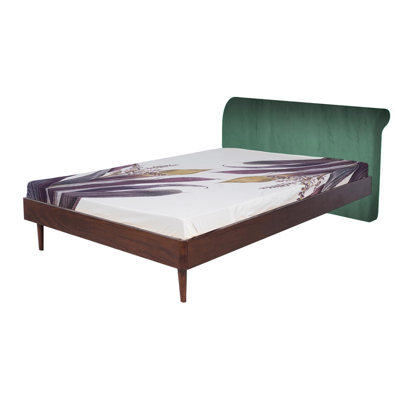 Pompeii  Dark Queen Bed