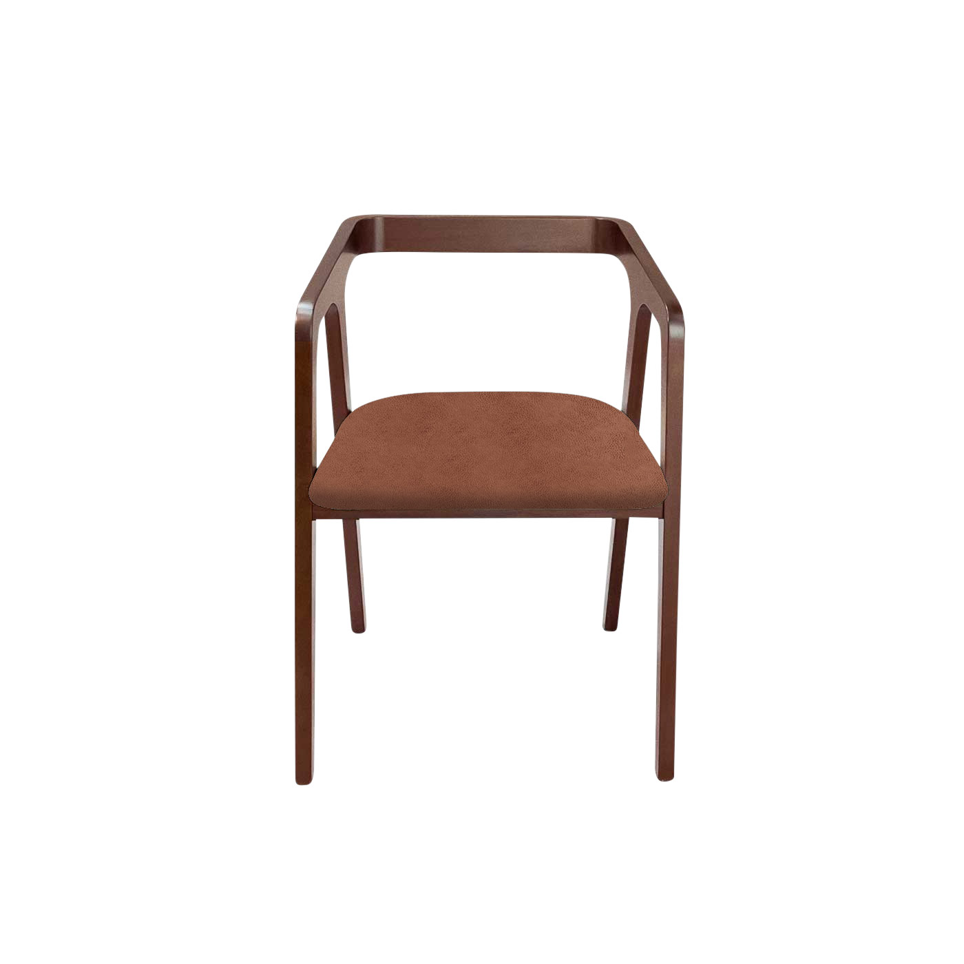 Avesta Faux Leather Dark Dining Chair